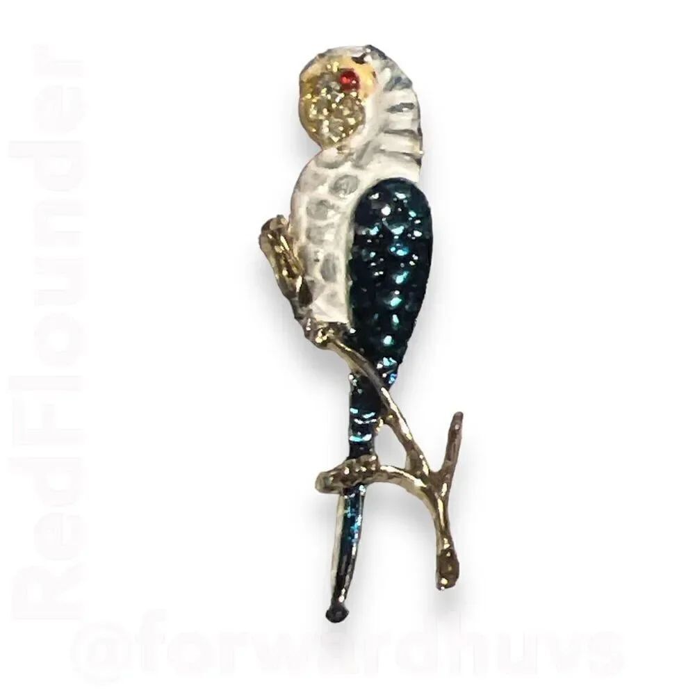 Bundle Sale 3 for $15 | Vintage Colorful Parrot Bird Brooch